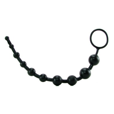 Superior X-10 Anal Beads in Black