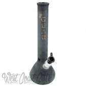 GEAR 14 Inch Tall Frosted Black Beaker Tube