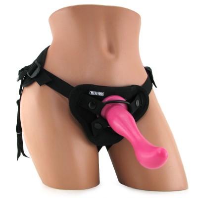 Vac-U-Lock Supreme Harness with The Dream Platinum in Pink