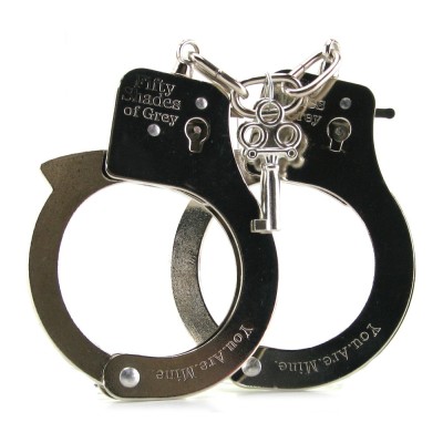 You are Mine Metal Handcuffs