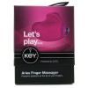 Aries Finger Massager Vibe in Raspberry Pink