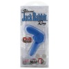 Silicone Jack Rabbit cock ring in blue