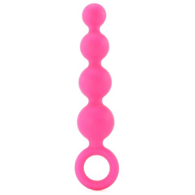 Coco Licious Silicone Booty Beads in Pink