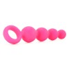 Coco Licious Silicone Booty Beads in Pink
