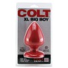 Colt XL Big Boy Silicone Plug in Red