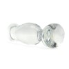 Crystal Premium Glass Plug in Clear