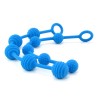Posh Silicone "O" Beads in Blue