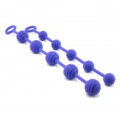 Posh Silicone "O" Beads in Purple