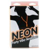 Neon Party Vibe Necklace in Orange