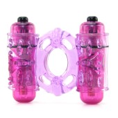 O Wow Double Whammy Vibrating Pleasure Ring