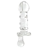 Melon Crank Glass Dildo