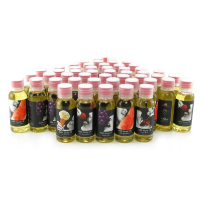 edible massage oil in cherry