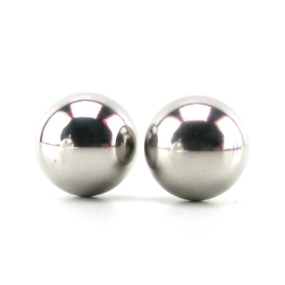 Metal Worx Medium Silver Ben Wa Balls