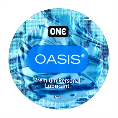 ONE OASIS LUBRICANT WATER BASE SAMPLE 3ML