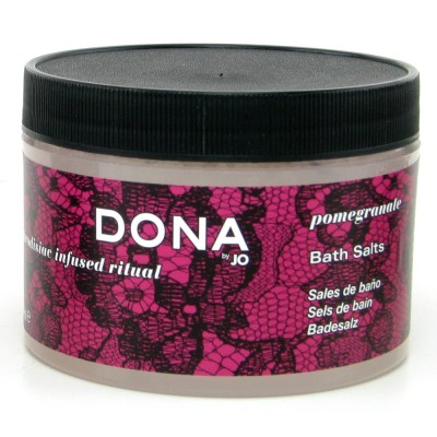 Dona Bath Salt 9oz/254g in Pomegranate