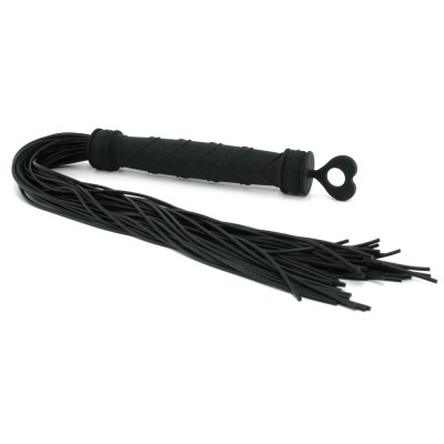 Fetish Fantasy Elite Silicone Whip in Black