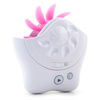 Sqweel 2 Oral Sex Stimulator in White