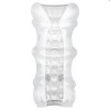 Mood Pleaser Massage Beads Masturbator in Frost