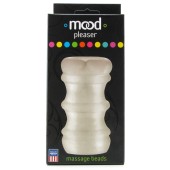 Mood Pleaser Massage Beads Masturbator in Frost