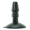 Vac-U-Lock Suction Cup Plug in Black